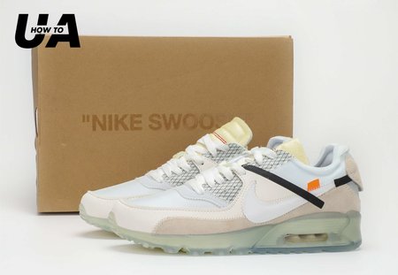 Nike OFF-WHITE x Air Max 90 White 40-47.5
