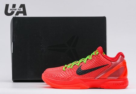 Kobe 6 Protro "Reverse Grinch" Size 40-49.5