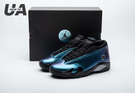 Air Jordan 14 Low Love Letter Mineral Teal Size 40-47.5