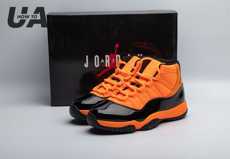 Air Jordan 11 Retro Black Orange CT8012-800 Size 40-48.5