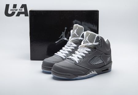 Jordan 5 Retro Wolf Grey 136027-005 Size 40-47.5