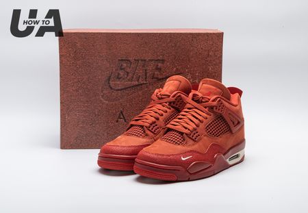 Nigel Sylvester x Air Jordan 4 Red Brick by Brick Size 36-49.5