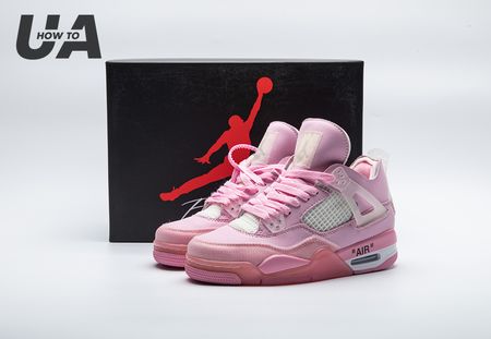 Off-White x Jordan 4 Pink Size 36-48.5