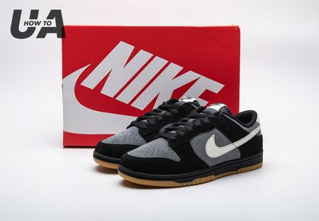 Nike Dunk Low SE Black Grey Gum HQ1931-001 Size 36-46