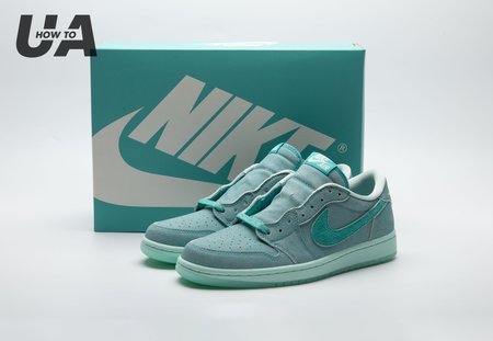 Jordan 1 Retro Low OG Washed Teal HQ8111-300 Size 36-47.5