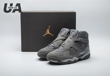 Air Jordan 8 Retro Cool Grey 305381-014 Size 40-48.5