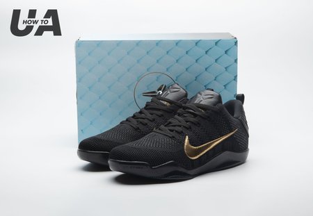 Nike Kobe 11 Elite Low Black Mamba Collection Fade to Black 869459-001 Size 39-46