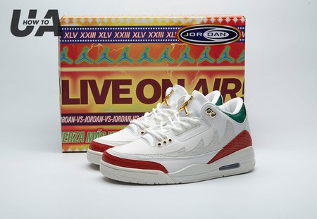 Jordan 3 Retro El Vuelo Summit White IO1752-100 Size 40-48.5